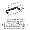 Amerock Cowrie Pull for Cabinets, Drawers, and Furniture - 3 of 4