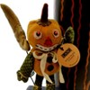 Craftoutlet.Com 9.0 Inch Jack In Box Cylinder Halloween Figurine , Halloween Decor Fabric Decorative Box Primitive (1PC) - 3 of 3