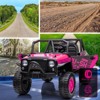 Jojoka 24V 2-Seater Kids Electric Car 2x400W Motor Ride-on Truck w/ Remote Control,4-Wheel Suspension & LED Lights for Big Kids - 4 of 4