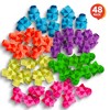 ArtCreativity Colorful Star Pencil Top Erasers (Pack of 48) - 2 of 4