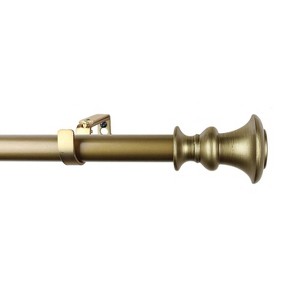 Urbanest 1-inch Tavo Adjustable Drapery Curtain Rod - 7 Finishes - 1 of 4