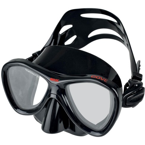 Adult Freediving Photographer Low Volume Mask with Silicone Skirt