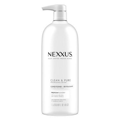 Nexxus Clean and Pure Conditioner Nourished Hair Care with Protein Fusion