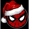 Boy's Marvel Christmas Spider-Man Santa Hat T-Shirt - 2 of 4