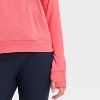 Girls' Cozy Lightweight Crewneck Sweatshirt - All In Motion™ - 3 of 3