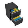 NicBex 3-Drawer Mobile File Cabinet with Lockable Drawers, Under Desk Storage Compact Storage for Documents, A4 Paper for Home, Office - 3 of 4