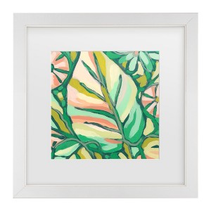 Trademark Fine Art - June Erica Vess  Candy Tropicals Iii Matted Framed Art - 1 of 4