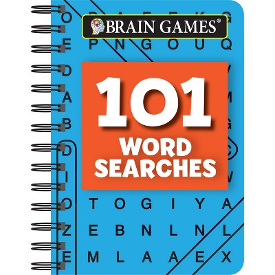 Brain Games - To Go - 101 Word Searches - by  Publications International Ltd & Brain Games (Spiral Bound)