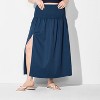 Women's Smocked Waist Maxi Skirt - Wild Fable™ - 2 of 3