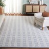 Vermont VRM951 Flatweave Indoor Area Rug - Light Blue/Ivory - 9'x12' - Safavieh - 2 of 4