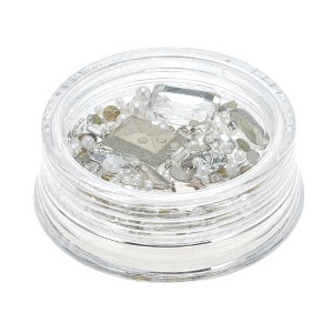 Unique Bargains Women's Fashion Rhinestone Nail Supplies Clear 1 Set - 1 of 4