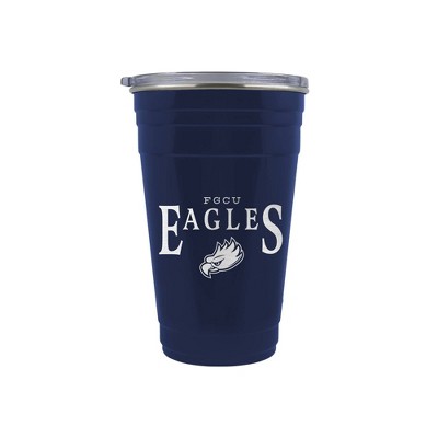 NCAA Florida Gulf Coast Eagles Tailgater Tumbler - 22oz: Stainless Steel, Acrylic Lid