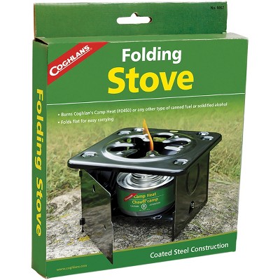Coghlan's Folding Stove, Burns Camp Heat, Canned Fuel, or Solidified Alcohol
