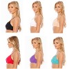 Just Intimates Bras for Women - Petite to Plus Size/ Full Figure (Pack of 6) (44DD, Dotted Mesh Lace Bra) - 3 of 4