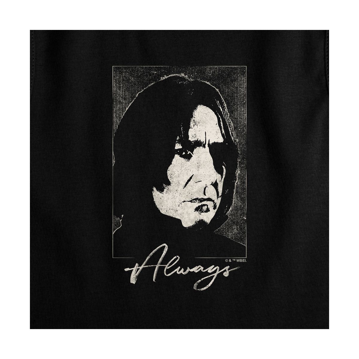 Women's Harry Potter Severus Snape Always Valentine Sleeveless Crop Top Tank - thumbnail 3