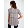 Jessica London Stretch Knit Boatneck Swing Tunic - 3 of 4