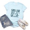 Simply Sage Market Spill The Tea Sis Boat Short Sleeve Tee - 3 of 4