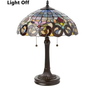 Fine Art Lighting 232 Glass Cuts Tiffany Table Lamp, 16 x 23 Inch - 1 of 4