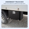 24 Inch Aluminum Underbody Truck Box, Storage Organizer Chest For Pick Up, Rv Trailer, Durable Truck Side Tool Box With T-Handle Lock and Keys - 2 of 4