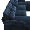 CAVINAS U Shaped Sectional Couch with Lumbar Pillow, 6-Seater Sectional Couches for Living Room, Cloud Couch for Living Room - 2 of 4
