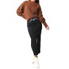 Women's Juli Cozy Crew Neck Sweater - OLIVACEOUS - 2 of 3