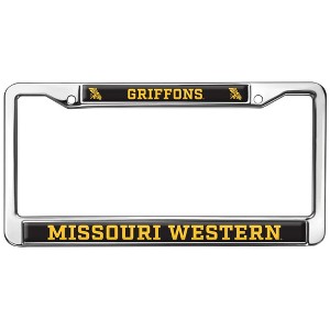 Missouri Western Sate Griffons Logo Full Size Standard License Plate Metal Frame - 1 of 4