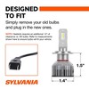 SYLVANIA H7 LED -  Fog Lights For Cars and Trucks - Headlight Bulbs for Off Road Powersports - 6000k Cool White LED Light - Long-Lasting Bulbs - 4 of 4