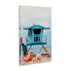 Stupell Industries Beach Shore with Flamingoes Canvas Wall Art - 3 of 4