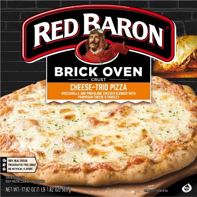 Red Baron Brick Oven Cheese Trio Frozen Pizza - 17.82oz