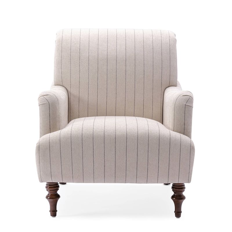 Comfort Pointe Seville Striped Arm Chair Sea Oat, 6 of 11