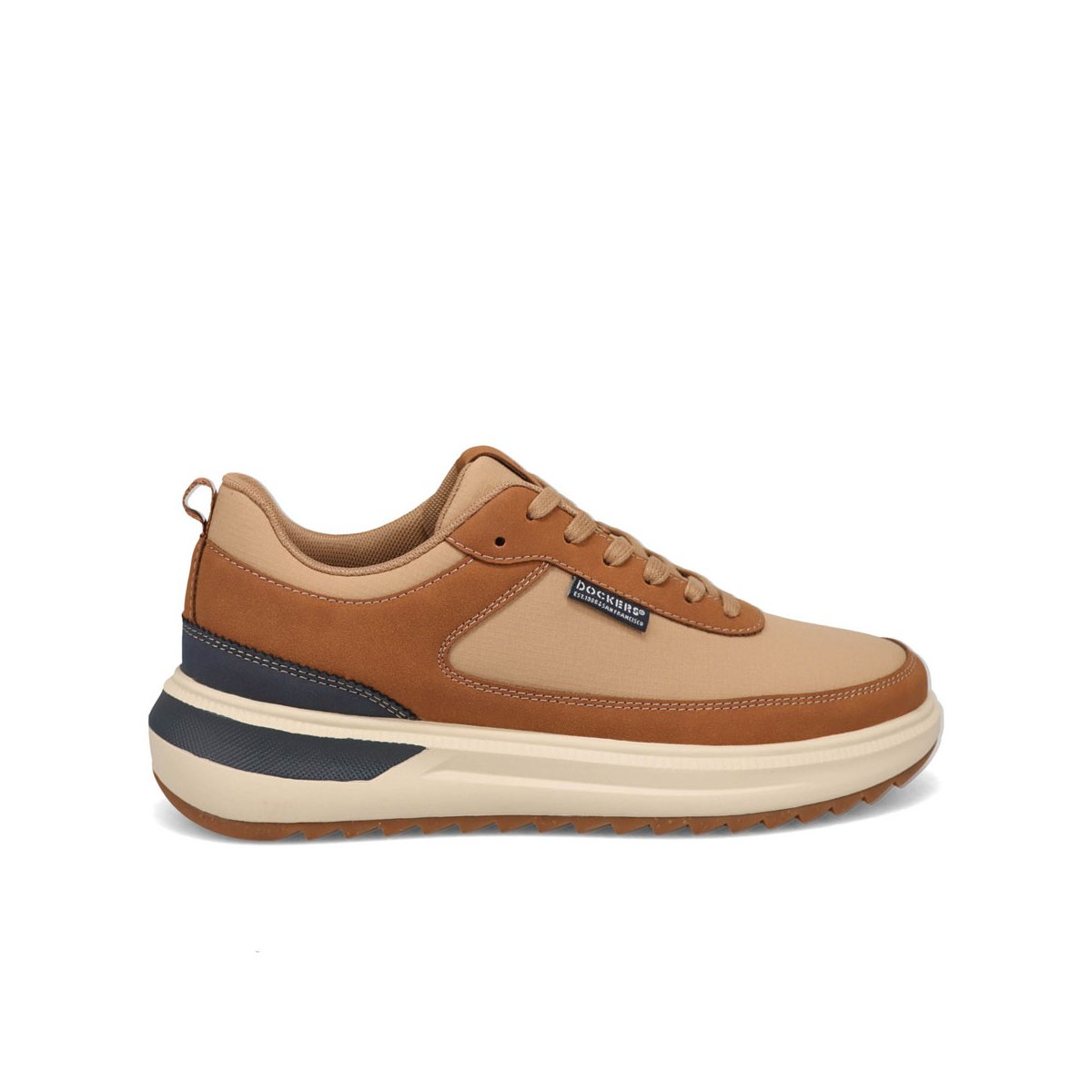 Мужские Dockers Mens Revved Nubuck/Ripstop Sneaker, British Tan, Size 10 — фото 6