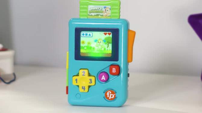Fisher-Price Laugh &#38; Learn Lil&#39; Gamer, 2 of 10, play video