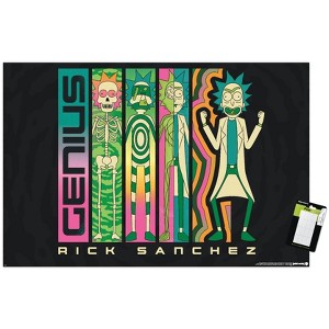 Trends International Rick And Morty: Season 8 - Genius Unframed Wall Poster Prints - 1 of 4