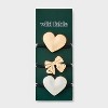 Icon Hair Pony Holder Set 3pc - Wild Fable™ Gold/Silver/Black - 2 of 3