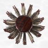 Unique Bargains Nylon Bristle Round Curling Hair Ruled Comb Brown 1 Pc - 3 of 4