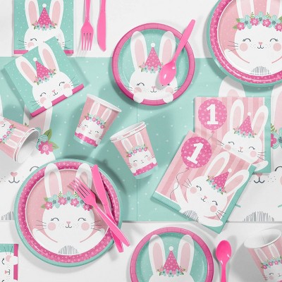 Bunny Party Supplies Collection