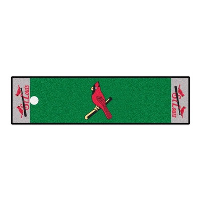 MLB St. Louis Cardinals 1930 Retro Collection 1.5'x6' Putting Mat - Green