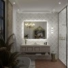 Apmir Super Bright 192 LEDs/m Back LED Lighted Anti-Fog Tempered Glass Bathroom/Vanity Mirror with ETL & 3-Year Warranty - 2 of 4