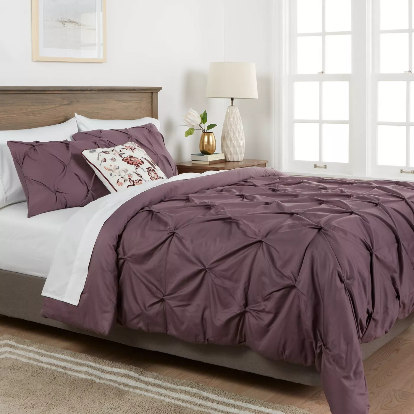 Pinched Pleat Comforter Set - Threshold™ - image 2 of 5