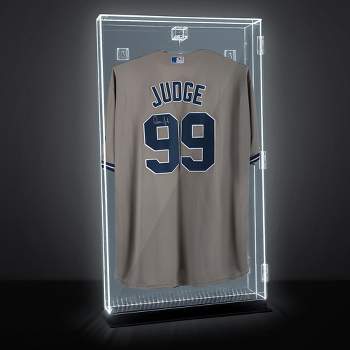 OnDisplay Lux UV Locking Acrylic Wall Mount/Freestanding Jersey Display Case with Lights and Remote Control - All Sports Jerseys