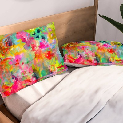 Deny Designs Stephanie Corfee Hot Mess Outdoor Throw Pillow 16 x 16 