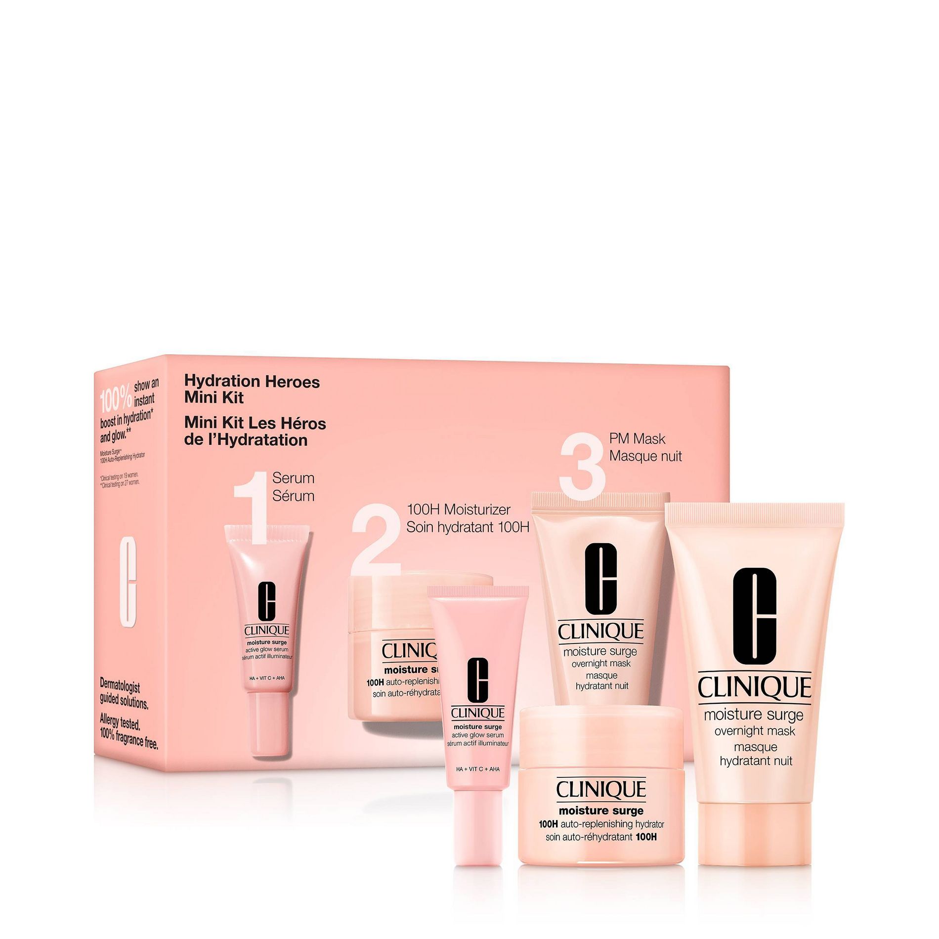 Clinique SP26 Moisture Surge Hydration Kit - 3ct - Ulta Beauty