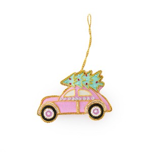 Daydream Society - Yuletide Ride Ornament - Pack of 1 Fabric Ornament - 1 of 3