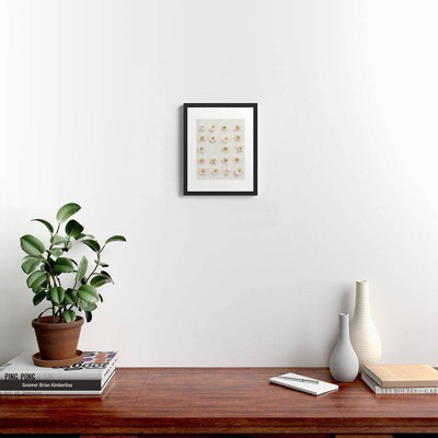Cassia Beck Daisy Collection Framed Wall Art - Deny Designs