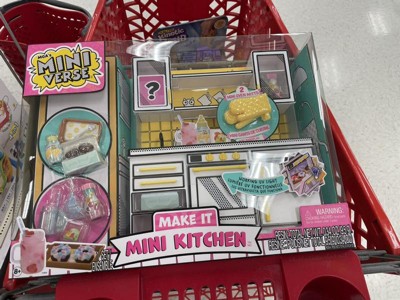 Unboxing the MINIVERSE Make it Mini Kitchen! With working UV Light! ❤️🥤🍰 # miniverse #toyunboxing 