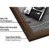 Americanflat 16x20 Poster Frame in Walnut with Polished Plexiglass - Horizontal and Vertical Formats with Included Hanging Hardware - 3 of 4