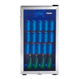 Danby DBC117A1BSSDB-6 3.1 cu. ft. Free-Standing Beverage Center in Stainless Steel - 1 of 4