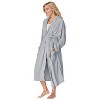 Tirrinia Women's Premium Chenille Bathrobe, Classic Comfy Soft Long Robe, Shawl Collar Women Matching Robes, Gift for Her - 4 of 4