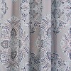 Tania Medallion Lined Curtain Panel with Rod Pocket - 2pk - Levtex Home - 3 of 3