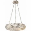 Crystorama Lighting Broche 6 - Light Chandelier in  Antique Silver - 2 of 4
